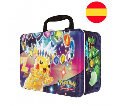 Estuche juego cartas coleccionables Chest Pokemon Español