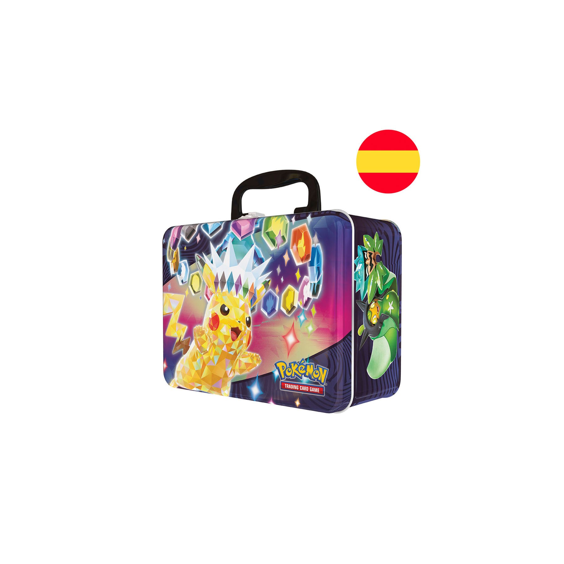 Estuche juego cartas coleccionables Chest Pokemon Español