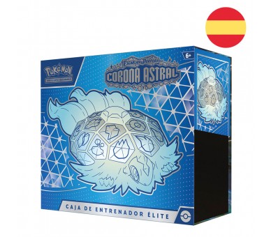 Estuche Entrenador Elite Corona Astral Escarlata & Purpura Pokemon español