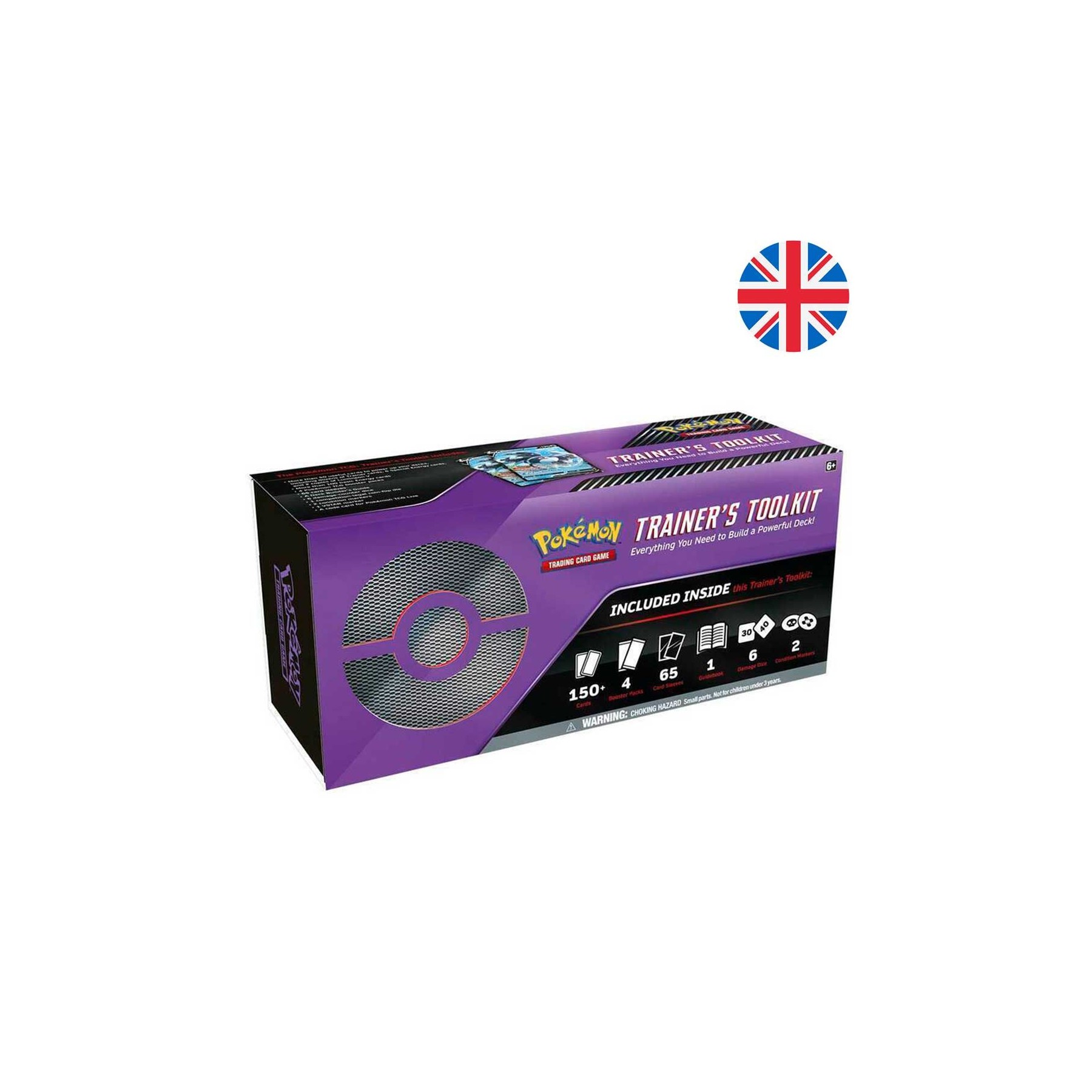 Estuche juego cartas coleccionables Trainers Toolkit Pokemon ingles