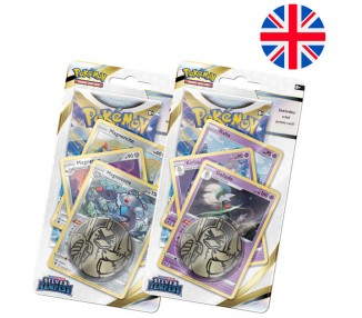 Blister Juego Cartas Coleccionables Silver Tempest Espada y Escudo Pokemon ingles