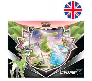 Blister juego cartas coleccinables Virizion VStar Pokemon ingles