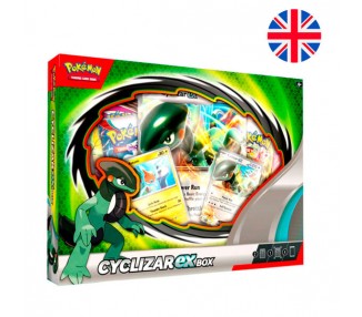 Blister juego cartas coleccionables Cyclizar Ex Pokemon ingles
