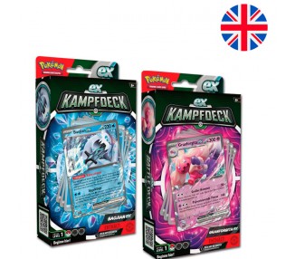 Baraja juego cartas coleccionables Kampfdeck Pokemon surtido ingles