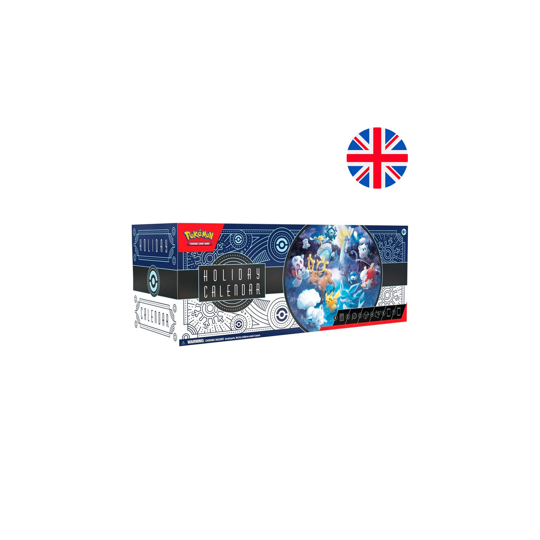 Juego cartas coleccionables Holiday Calendar Pokemon ingles