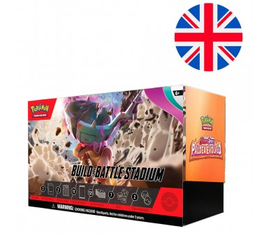 Estuche Construye y Combate Paldea Evoled Escarlata y Purpura Pokemon ingles
