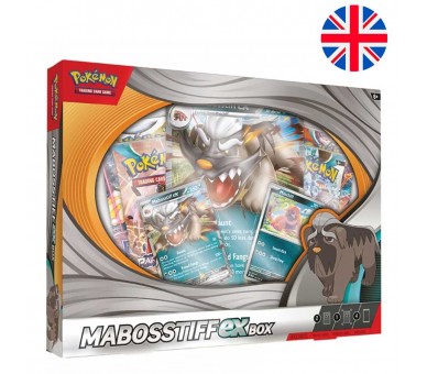 Blister juego cartas coleccionables Mabosstiff Pokemon ingles