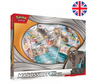 Blister juego cartas coleccionables Mabosstiff Pokemon ingles