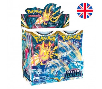 Sobre juego cartas coleccionables Silver Tempest Sword & Shield Pokemon ingles surtido