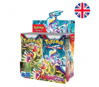 Sobre juego cartas coleccionables Scarlet & Violet ingles surtido