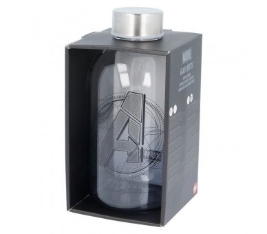 Botella cristal Vengadores Avengers Marvel 620ml