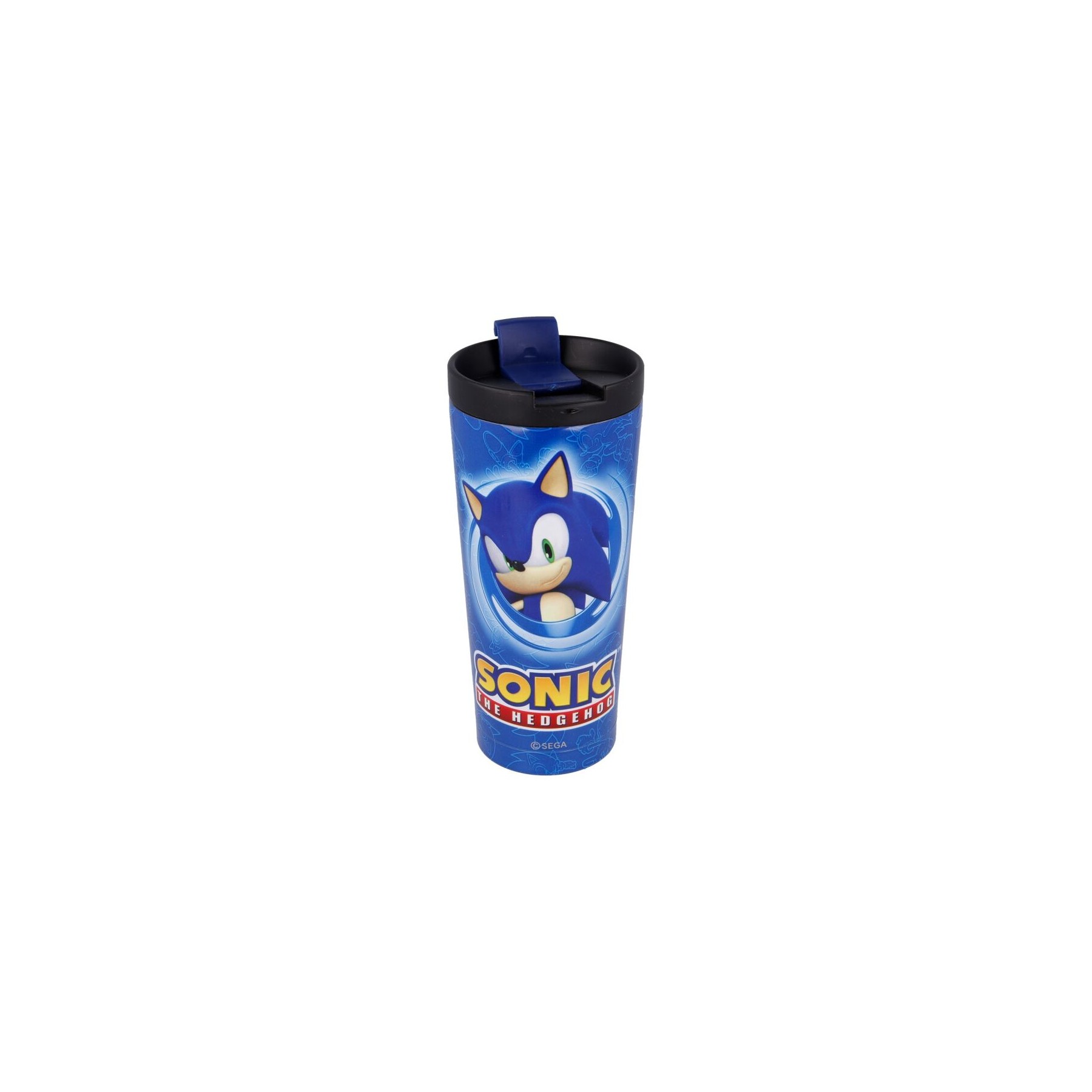 Vaso cafe acero inoxidable Sonic The Hedgehog 425ml