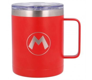 Taza termo acero inoxidable Super Mario Bros Nintendo 380ml