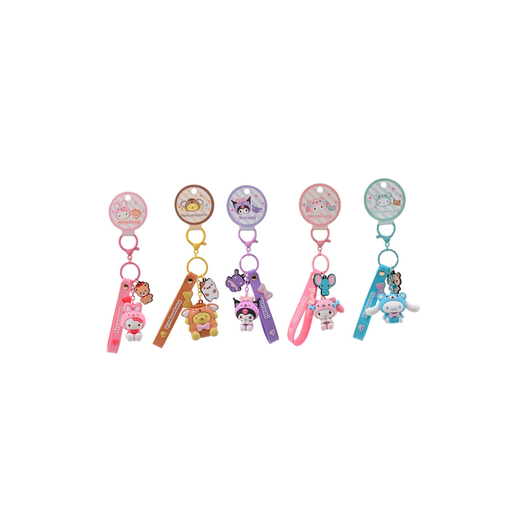 Llavero animal Hello Kitty and Friends surtido