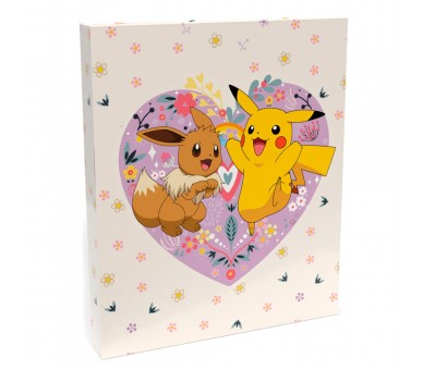 Carpeta A4 Flowers Pokemon anillas