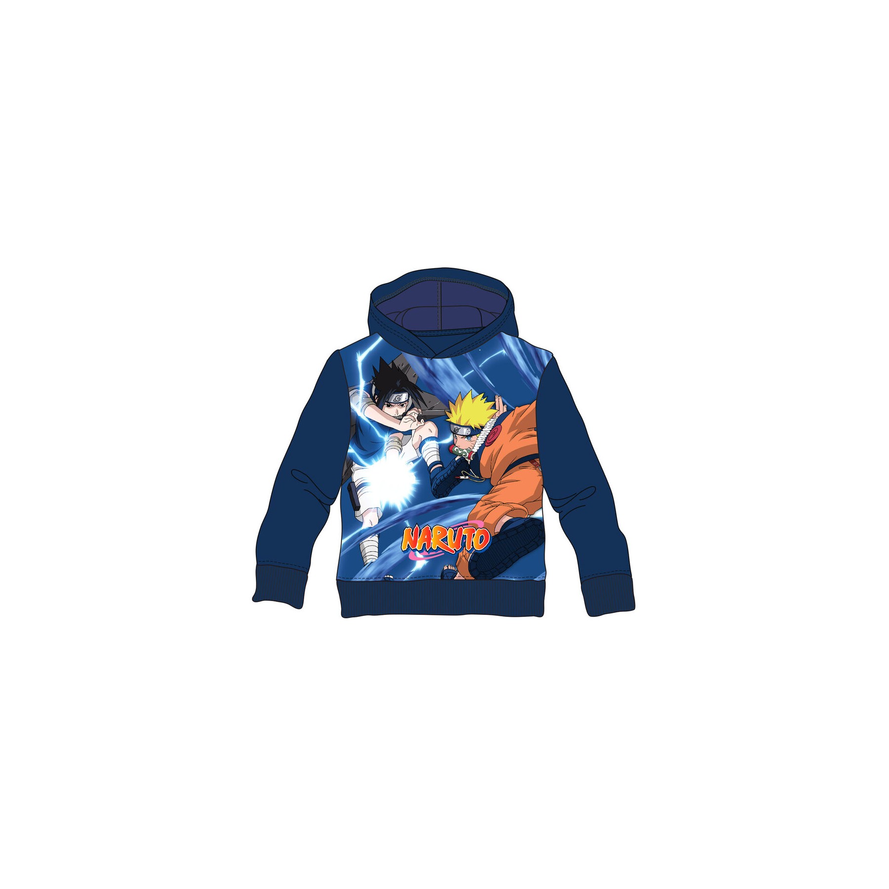 Sudadera capucha Naruto infantil