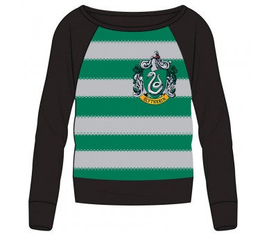 Sudadera Slytherin Harry Potter adulto mujer