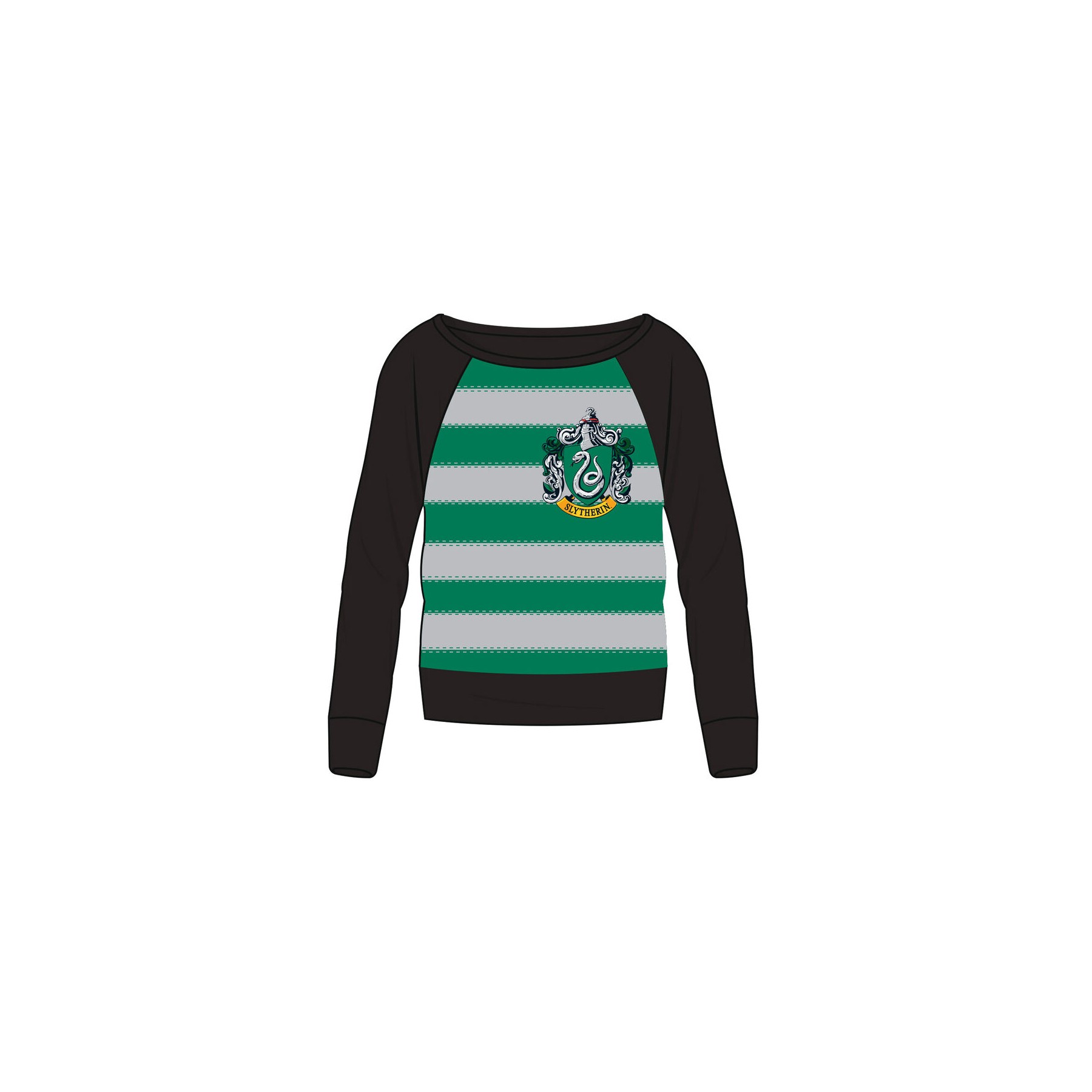 Sudadera Slytherin Harry Potter adulto mujer