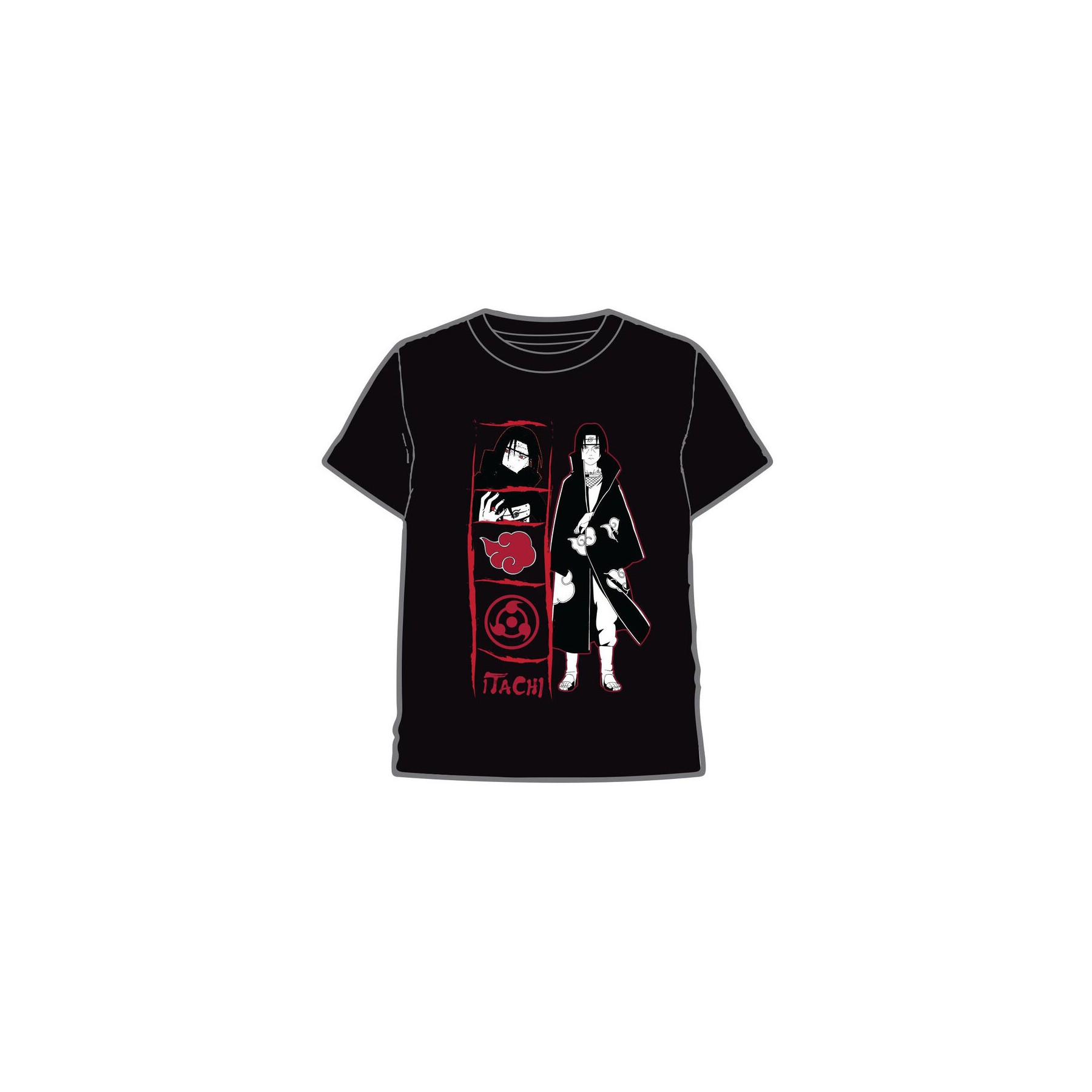 Camiseta Itachi Naruto Shippuden infantil