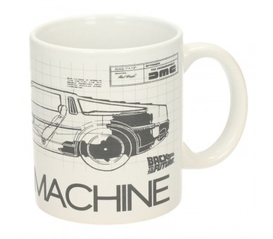 Taza Time Machine Regreso al Futuro