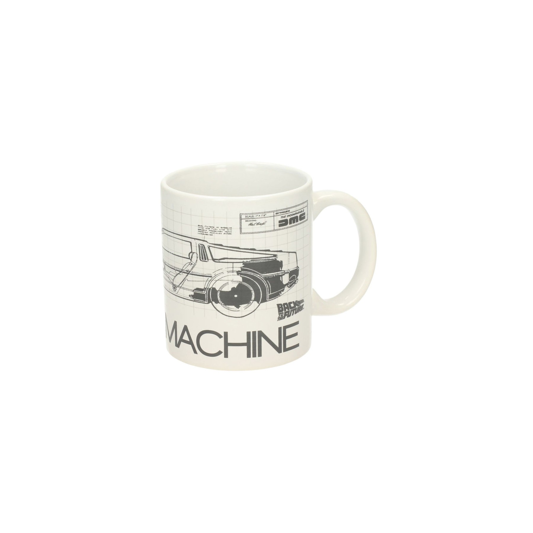 Taza Time Machine Regreso al Futuro