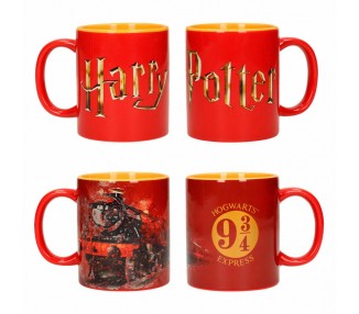 Set tazas logo Hogwarts Harry Potter