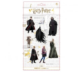 Blister 8 imanes Personajes Harry Potter