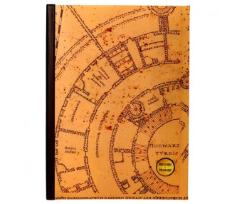 Cuaderno A5 Mapa del Merodeador Harry Potter