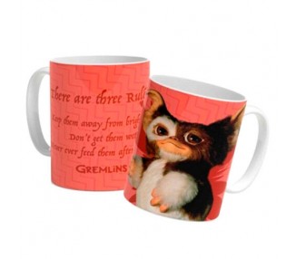 Taza There Are Three Rules Gizmo Gremlins