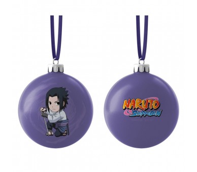 Bola Navidad Chibi Sasuke Naruto Shippuden