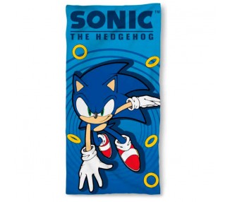 Toalla Sonic The Hedgehog microfibra