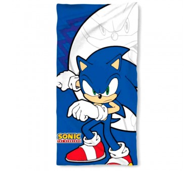 Toalla Sonic The Hedgehog microfibra