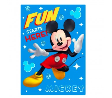 Manta polar Mickey Disney