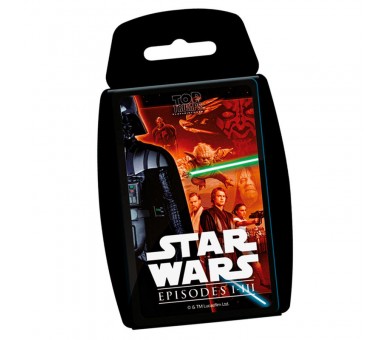 Juego cartas Star Wars classic Top Trumps