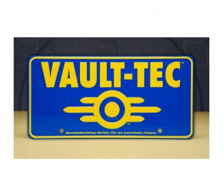 Replica matricula Vault-Tec Fallout