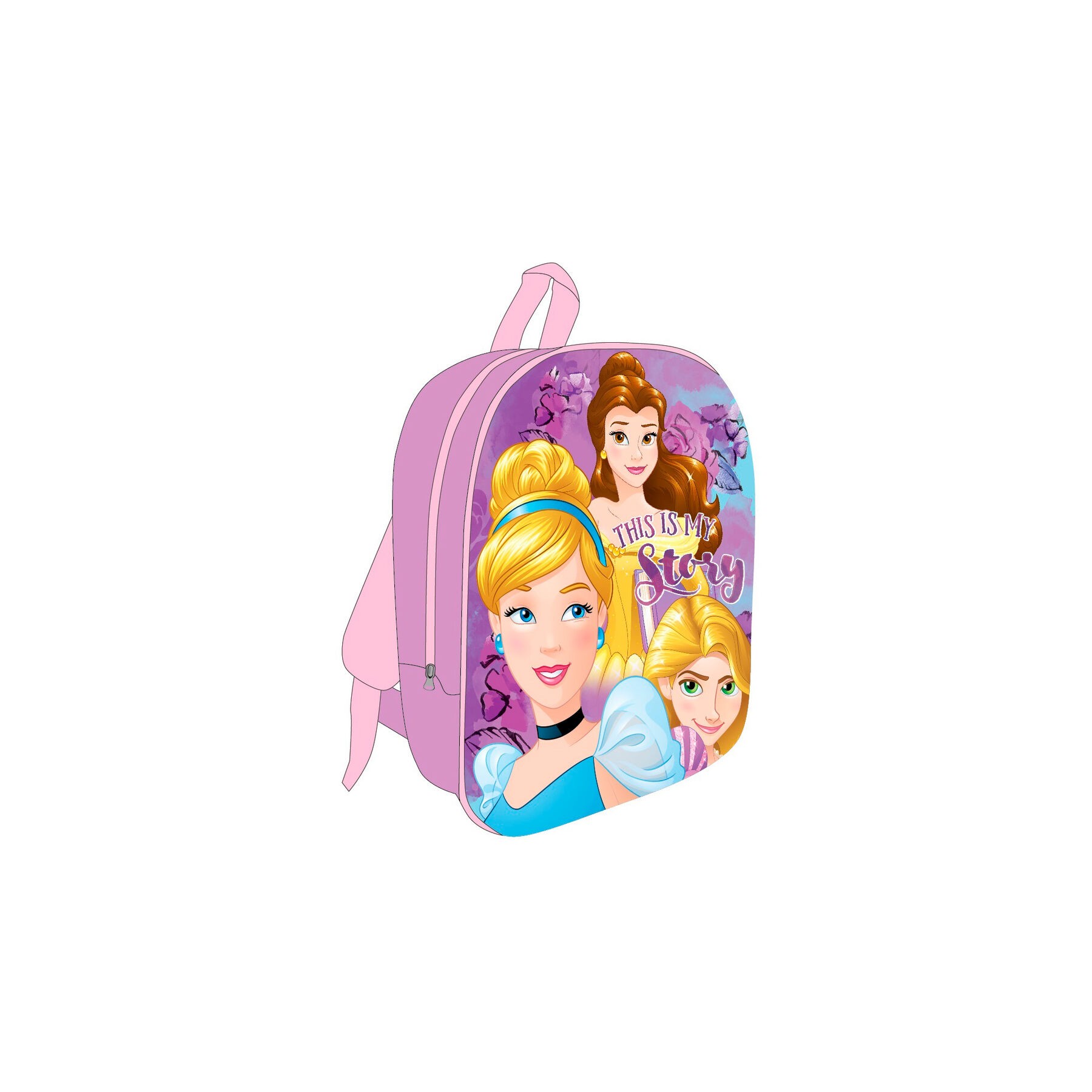 Mochila 3D Princesas Disney 30cm