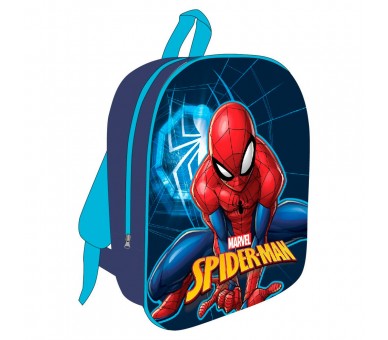Mochila 3D Spiderman Marvel 30cm luces