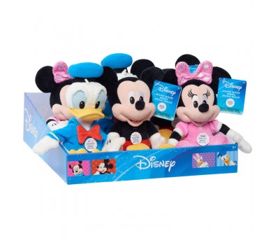 Peluche Disney 25cm sonido surtido
