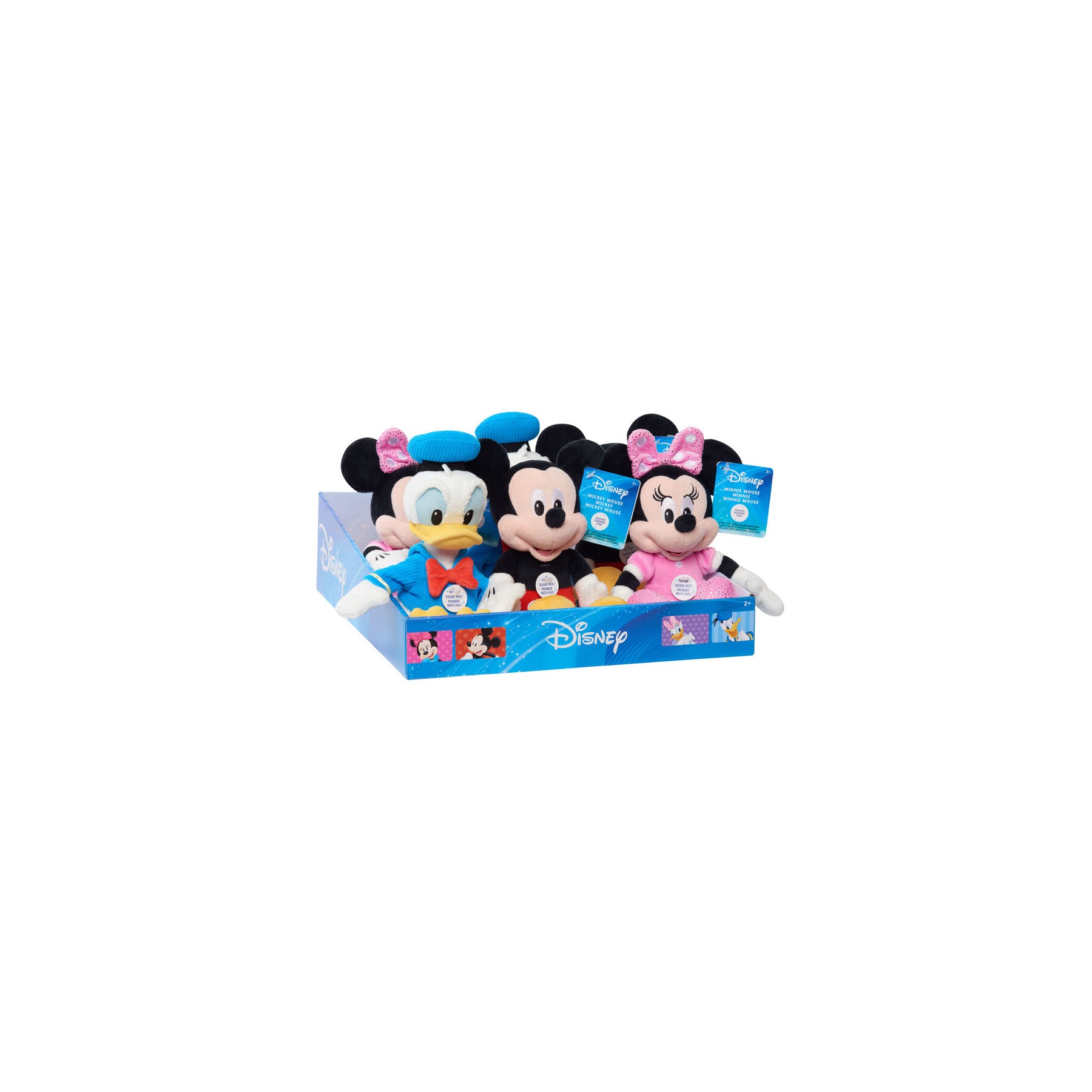 Peluche Disney 25cm sonido surtido