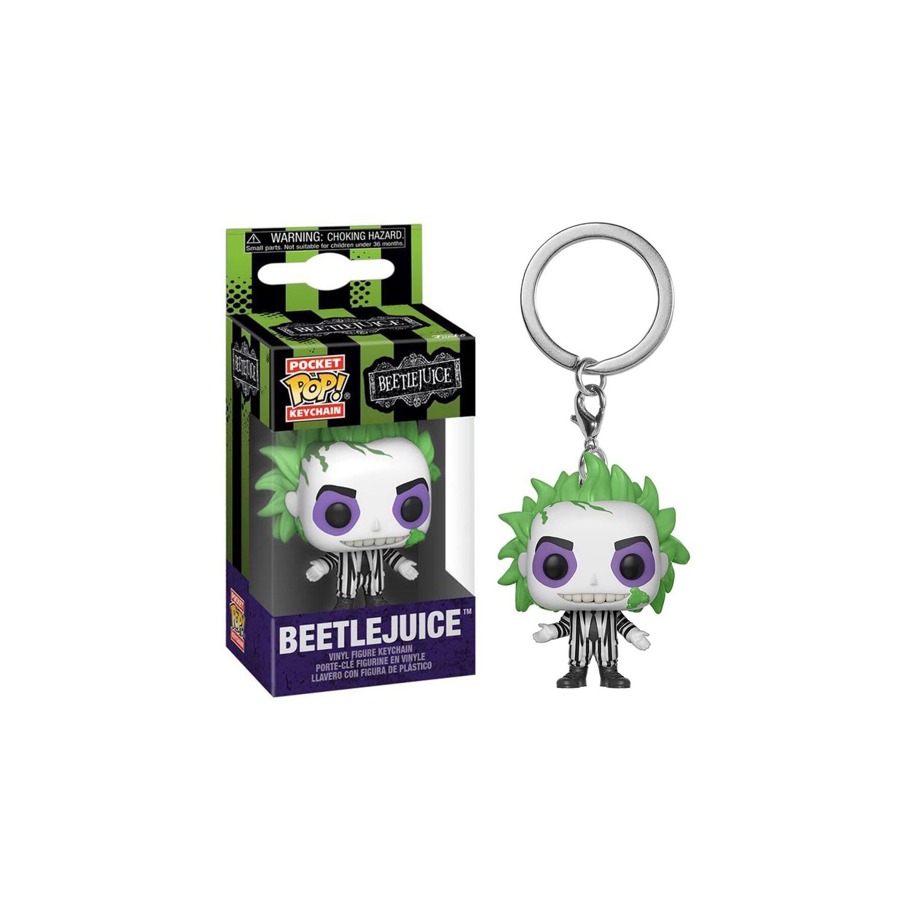 Llavero Pocket Beetlejuice