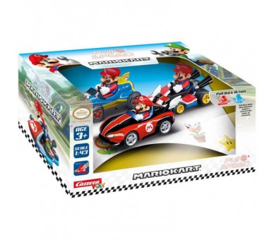 Set 3 coches Pull Speed Mario - Mario Kart