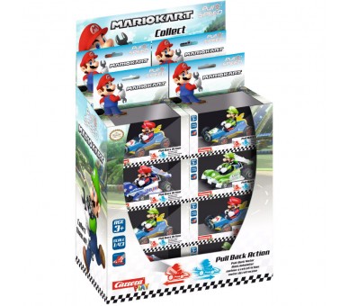 Coche Pull Speed Special Mario Kart surtido