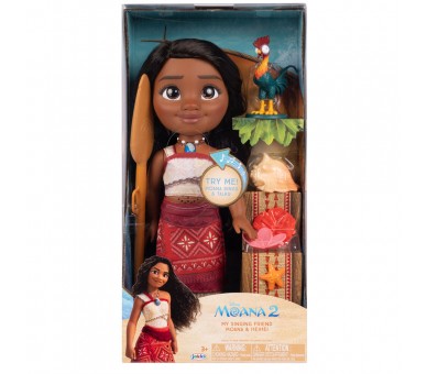 Muñeca Vaiana Moana 2 Disney 38cm sonido