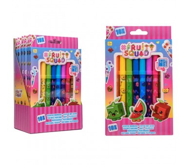 Blister rotuladores perfumados frutas