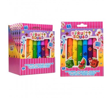 Blister rotuladores perfumados frutas