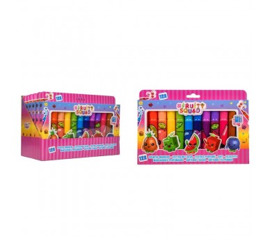 Blister rotuladores perfumados frutas