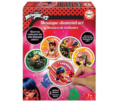 Mosaicos de Brillantes Prodigiosa Ladybug