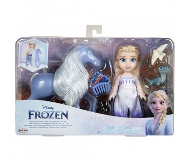 Muñeca Elsa + Nokk Frozen 2 Disney 15cm