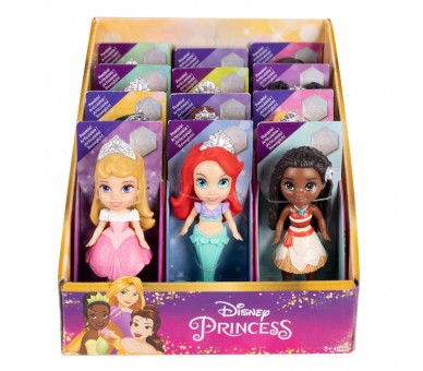 Muñeca Mini Princesas Disney 8cm surtido