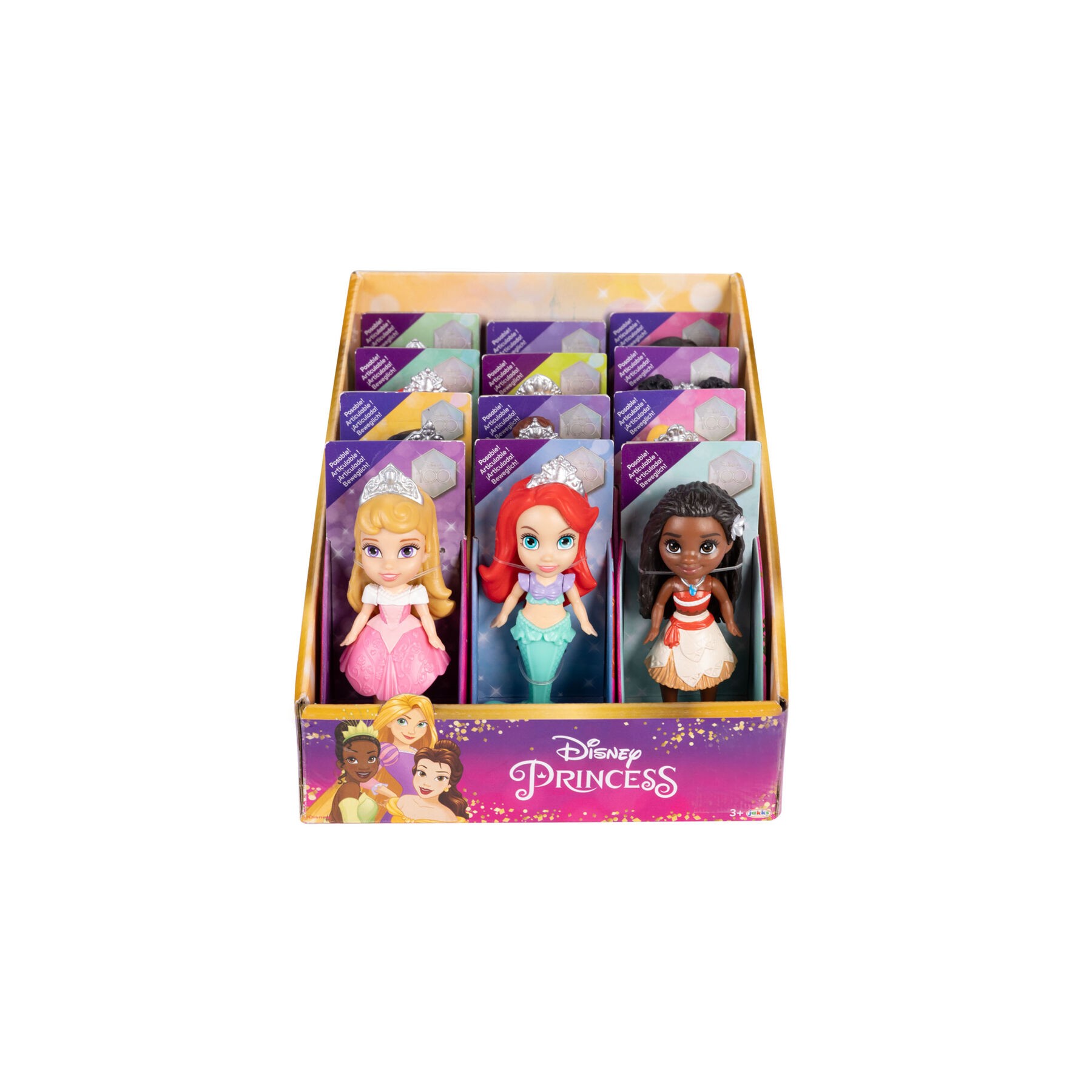 Muñeca Mini Princesas Disney 8cm surtido